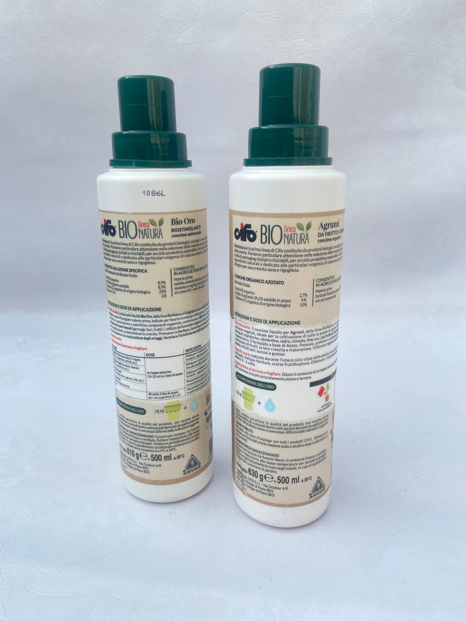 Concimi BIO linea NATURA Cifo