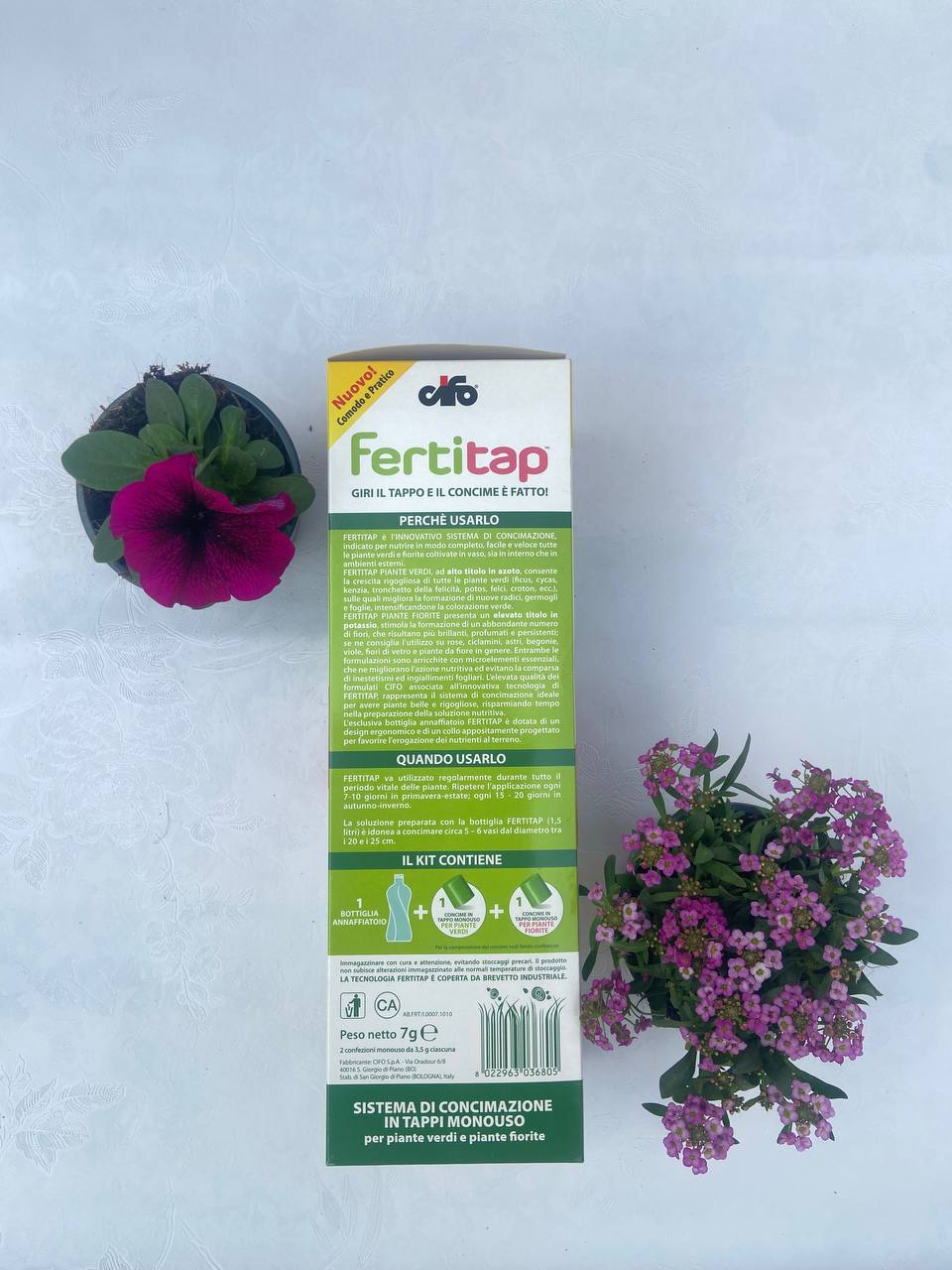 Fertitap by Cifo - sistema di concimazione in tappi monouso