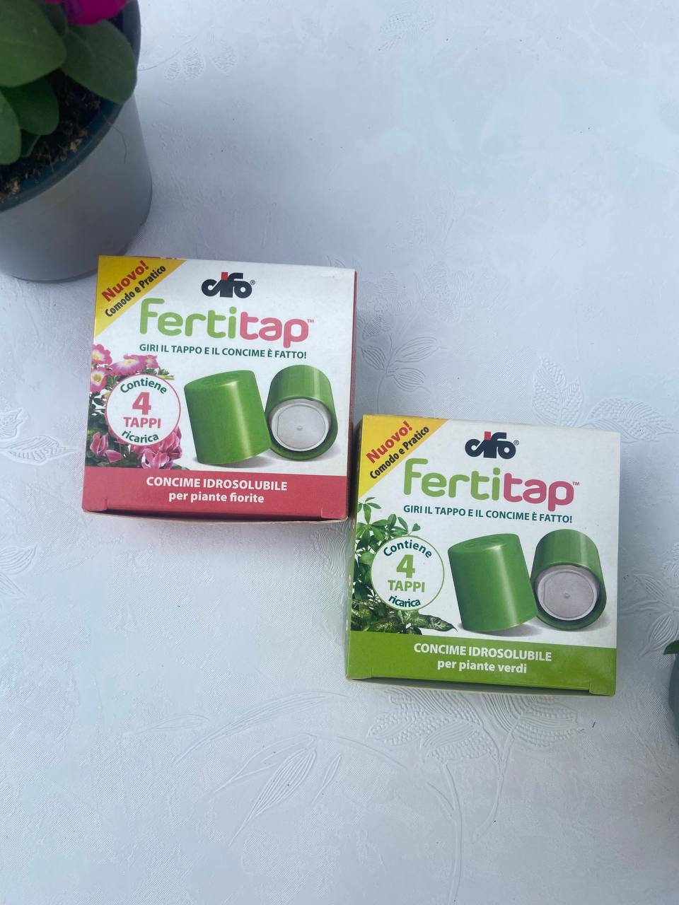 4 Tappi ricarica Fertitap by Cifo