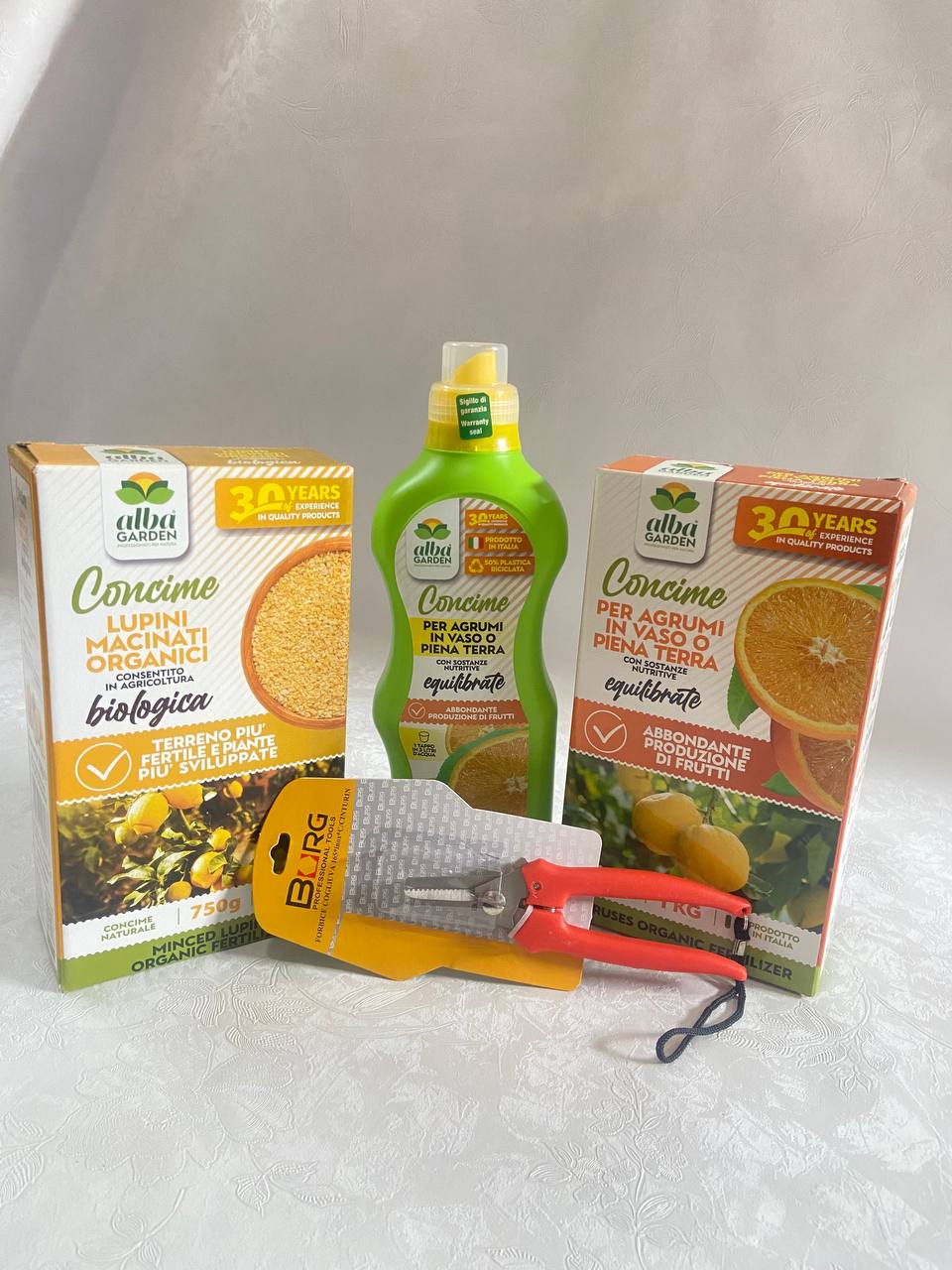 Kit completo per agrumi Albagarden con Omaggio a scelta