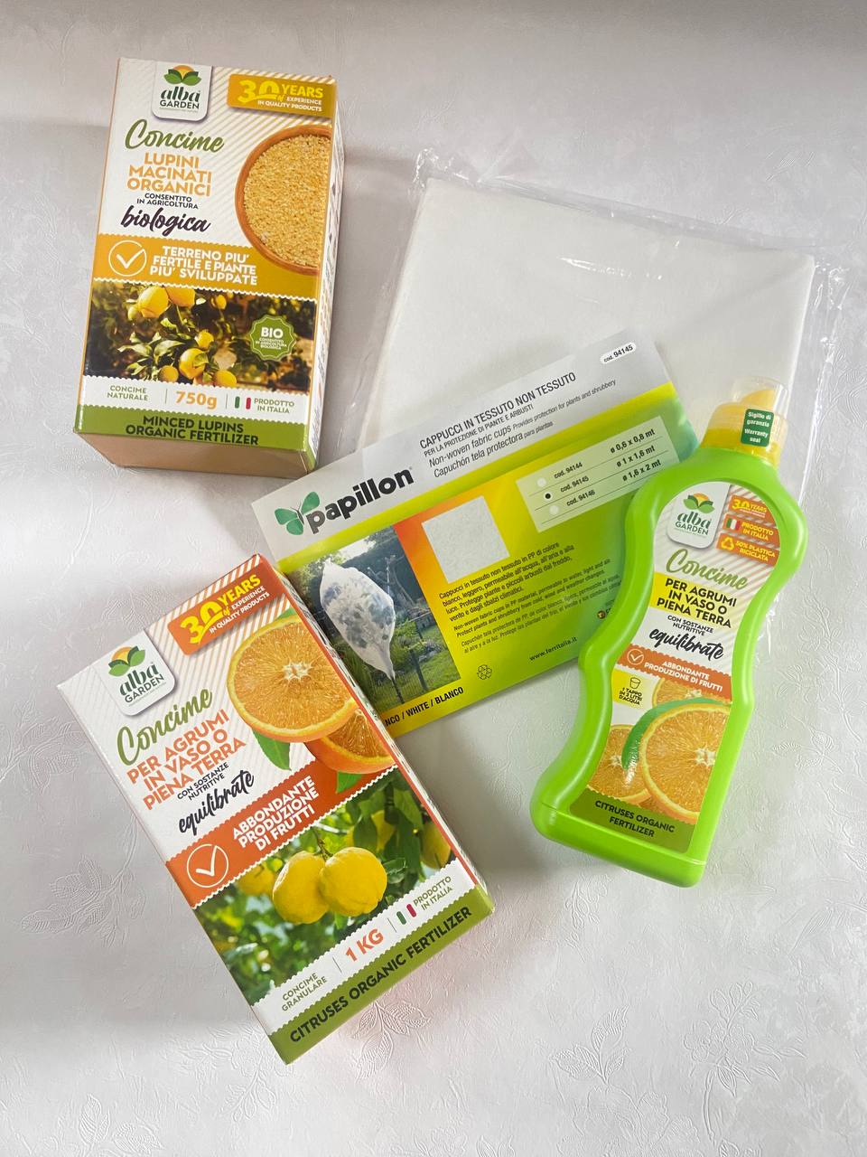 Kit completo per agrumi Albagarden con Omaggio a scelta