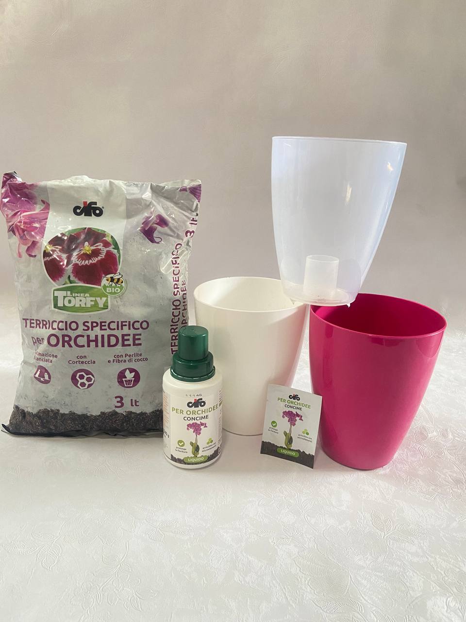 Kit completo per orchidee Cifo + Omaggio a scelta