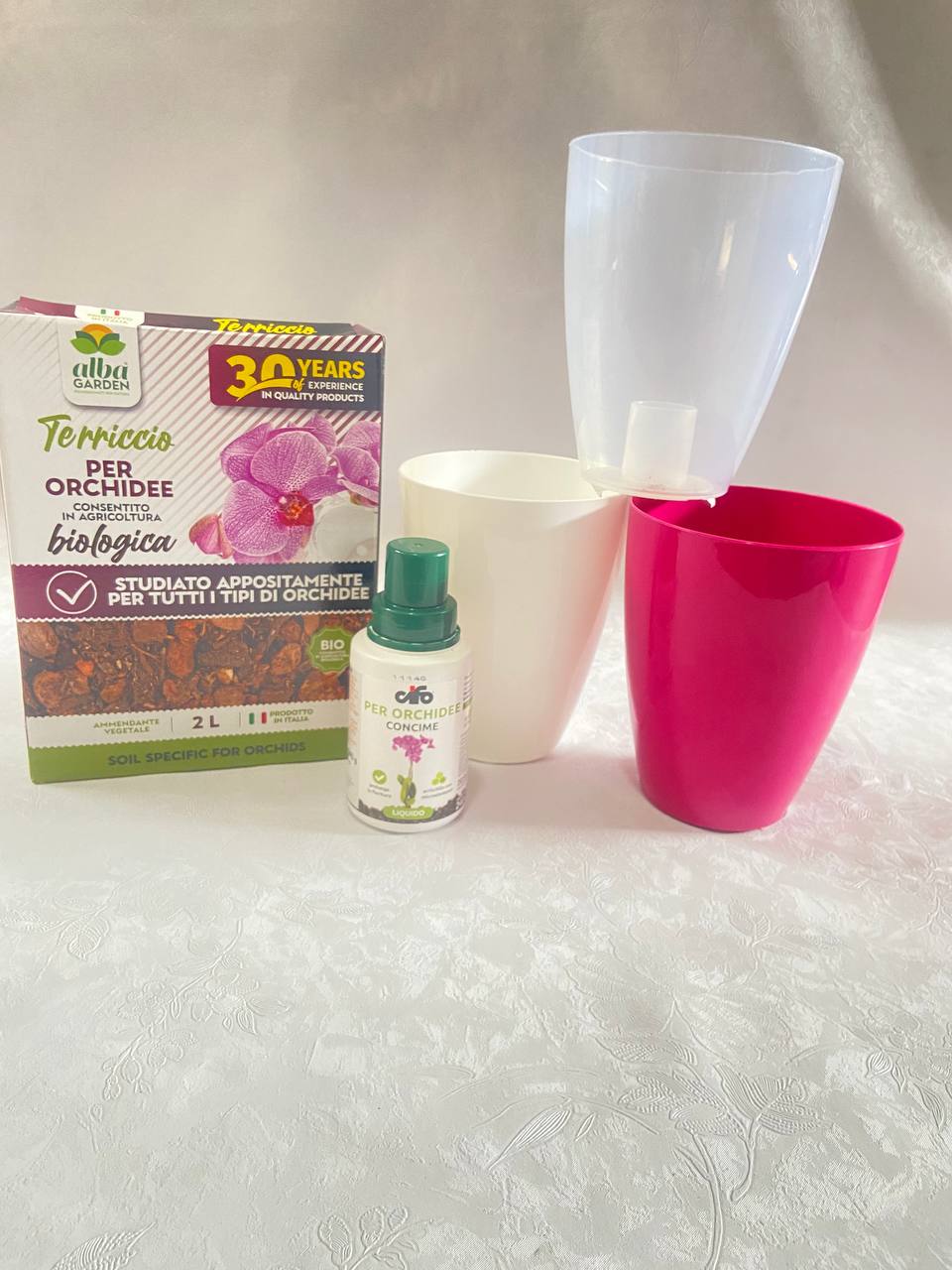 Kit completo per orchidee Cifo & Albagarden + Omaggio a scelta