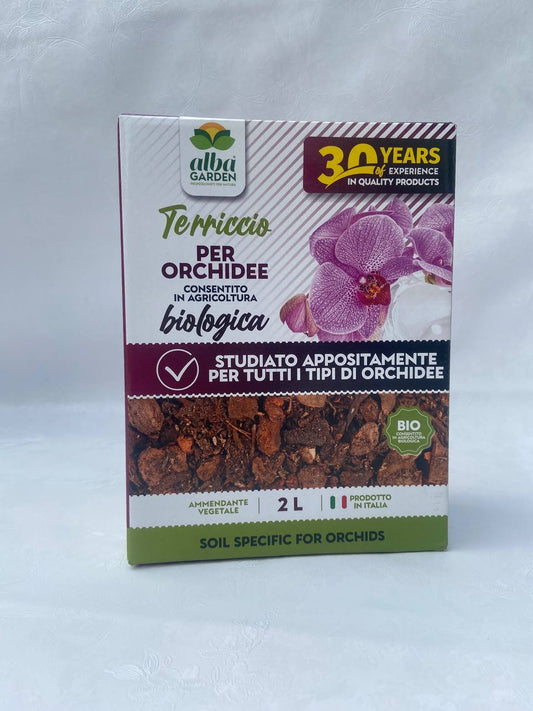 Terriccio per orchidee BIO AlbaGarden