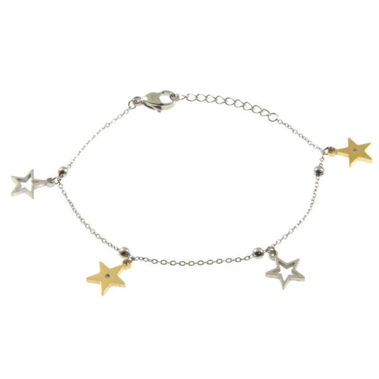 Bracciale LUCE ASTRALE color oro-argento Donna