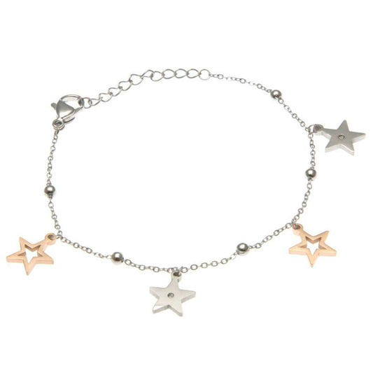 Bracciale LUCE ASTRALE color rosa-argento Donna